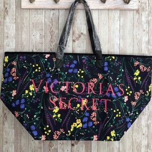 Victoria Secret tote bag.